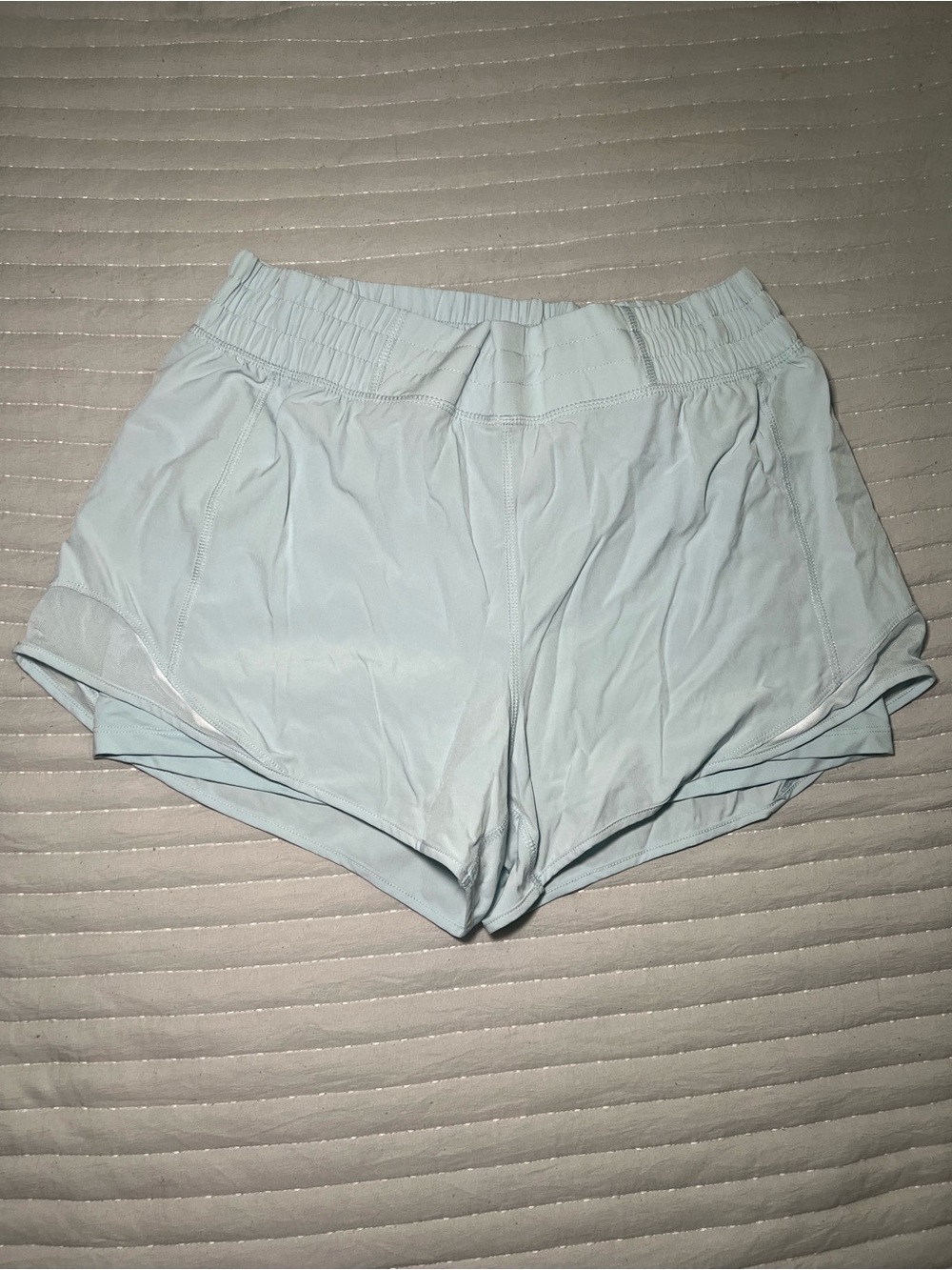 Mondetta Light Blue Women's Athletic Shorts